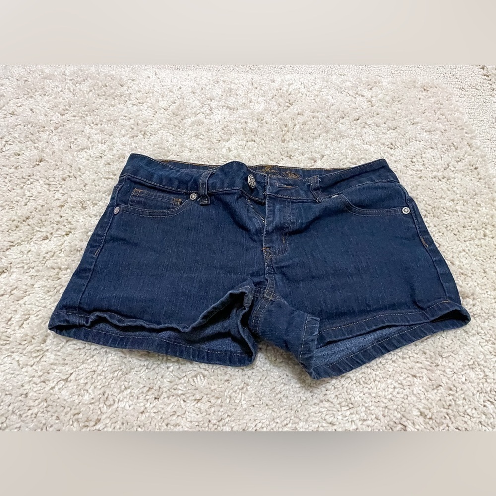 Wax‎ Jean | Women's Dark Wash Blue Jean Shorts